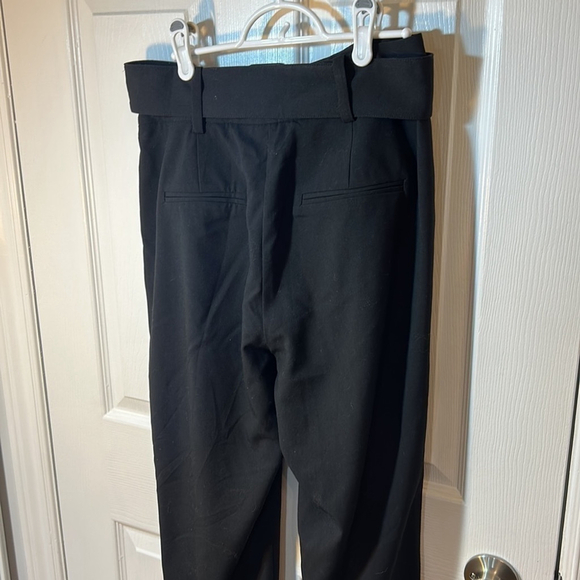 Frank and Oak black belted dress pants Size 8 - Picture 6 of 11